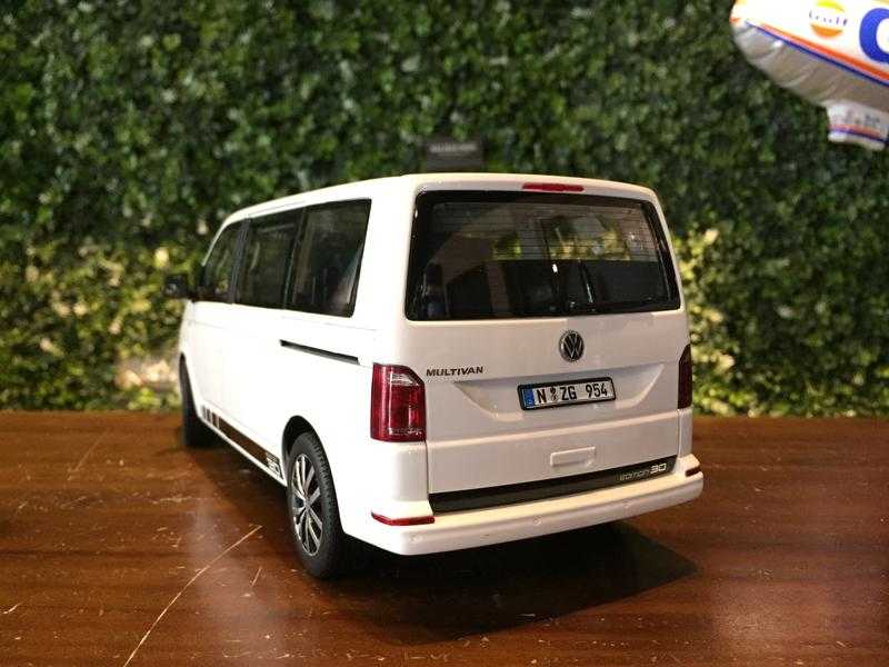 1/18 NZG Volkswagen VW Multivan T6 2017 White 954/40【MGM】