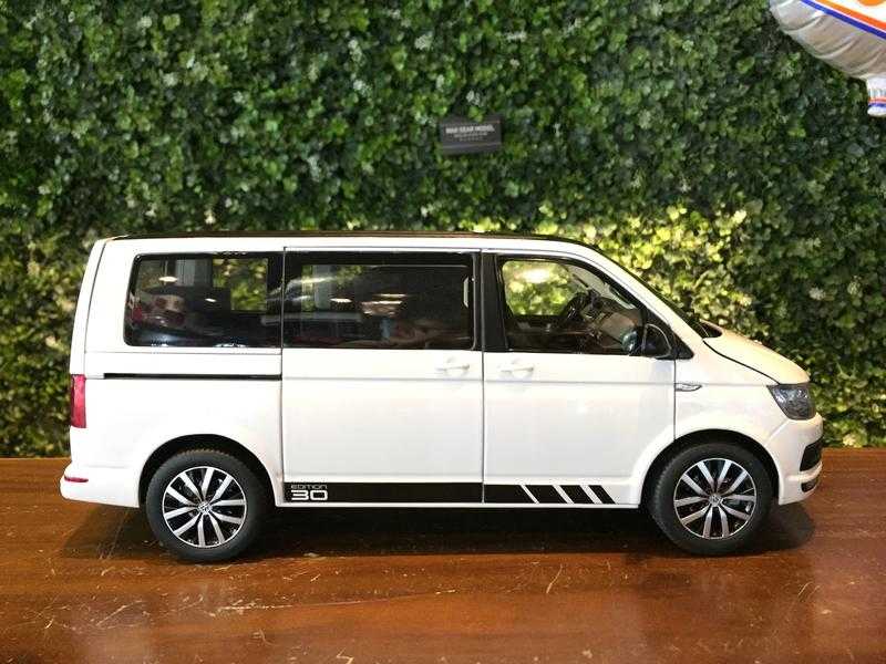 1/18 NZG Volkswagen VW Multivan T6 2017 White 954/40【MGM】