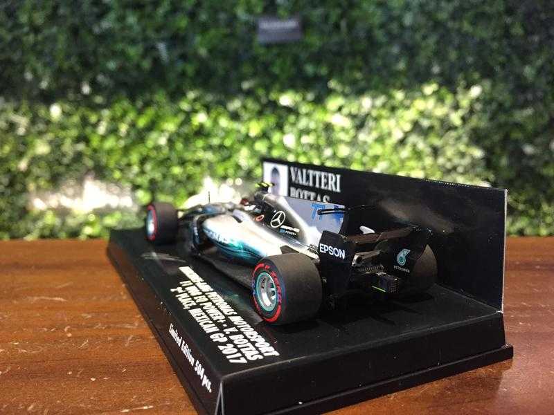 1/43 Minichamps V.Bottas Mercedes F1 W08 Mexico GP 2017【MGM】