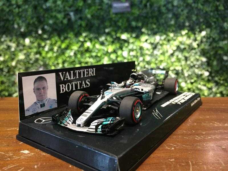 1/43 Minichamps V.Bottas Mercedes F1 W08 Mexico GP 2017【MGM】