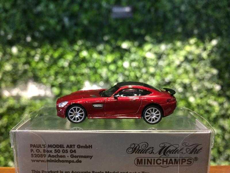 1/87 Minichamps Mercedes-AMG GTS 2015 Red 870037121【MGM】