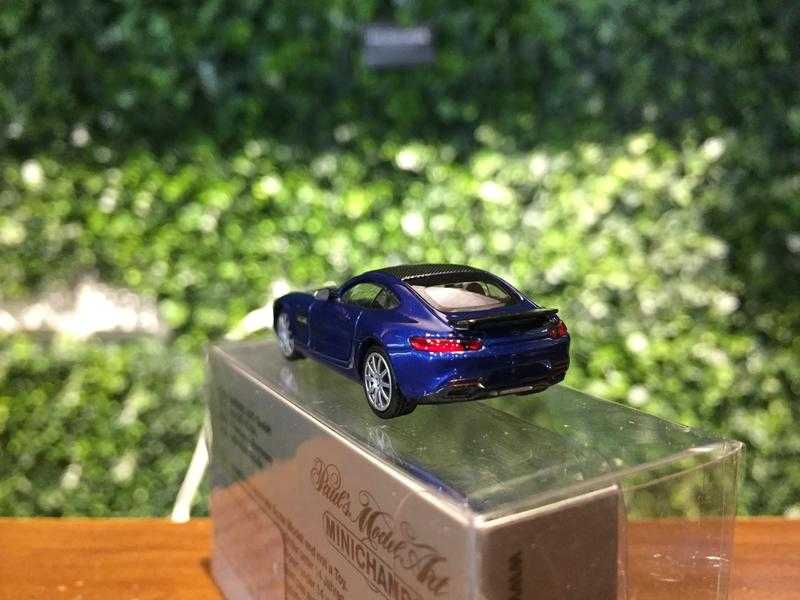 1/87 Minichamps Mercedes-AMG GTS 2015 Blue 870037124【MGM】