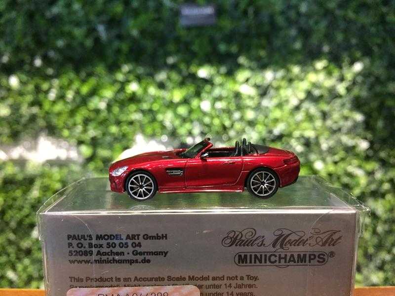 1/87 Minichamps Mercedes-AMG GTS Roadster 870037134【MGM】