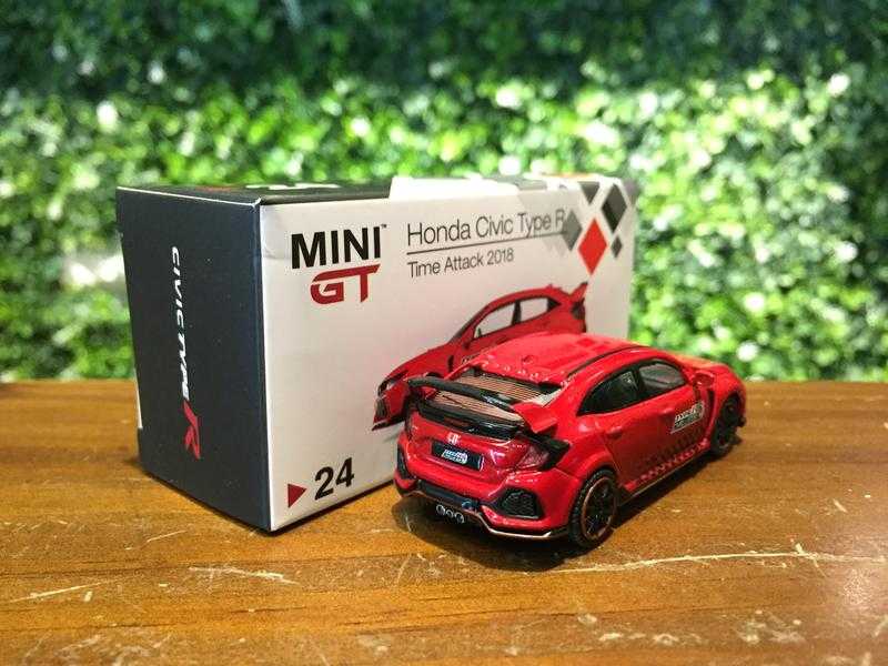 1/64 MiniGT Honda Civic TypeR FK8 Time Attack MGT00024L【MGM】