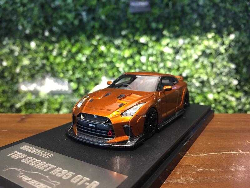 1/43 OneByOne Top Secret R35 GT-R Orange NS011BOR【MGM】