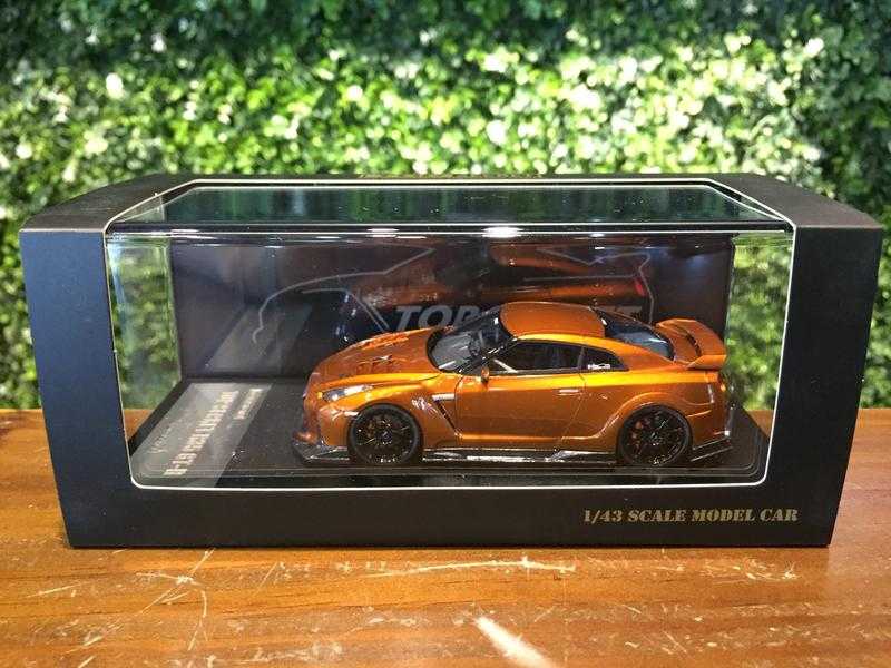 1/43 OneByOne Top Secret R35 GT-R Orange NS011BOR【MGM】