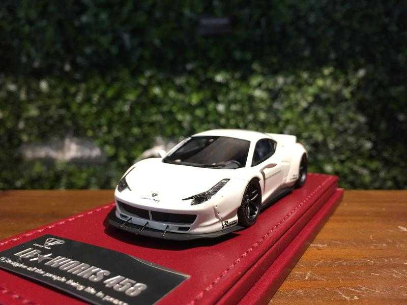 1/43 OneByOne LB-WORKS Ferrari 458 White LBA101WH【MGM】