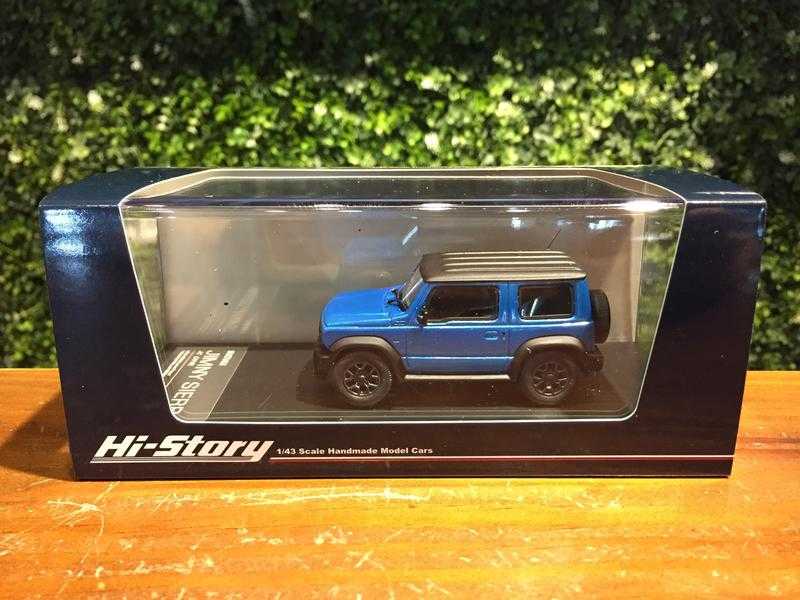 1/43 Hi-Story Suzuki Jimny Sierra JC 2018 Blue HS223BL【MGM】