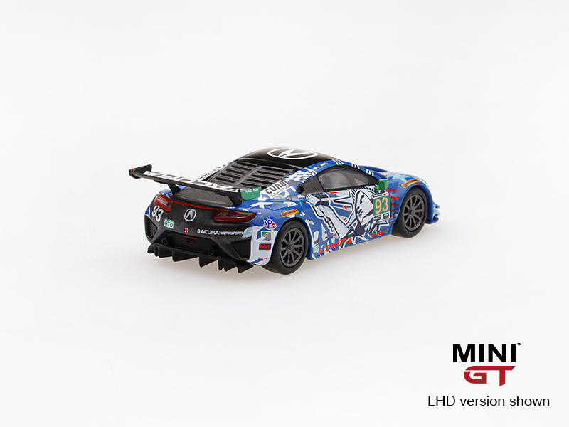 預訂十月 1/64 Acura NSX GT3 #93 2017 IMSA Watkins MGT00072【MGM】