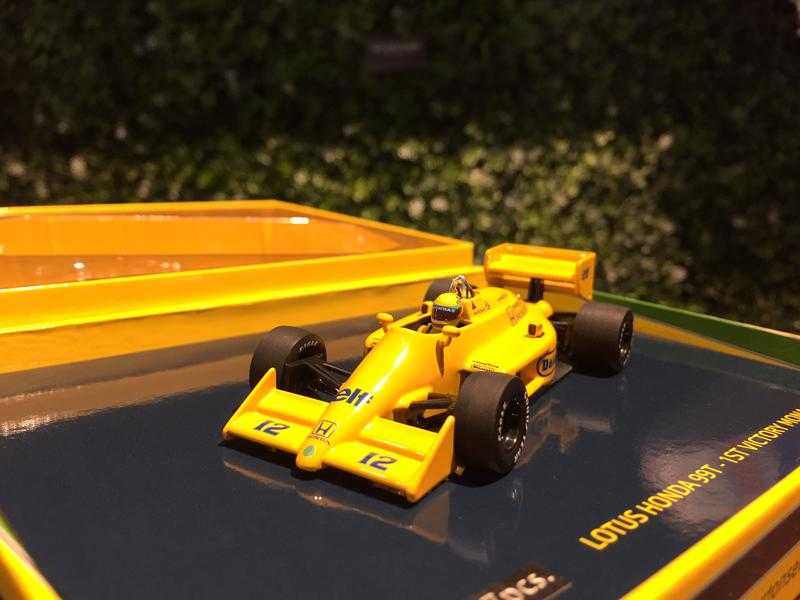 1/43 Minichamps A.Senna Lotus Honda 99T 1st Victory F1【MGM】