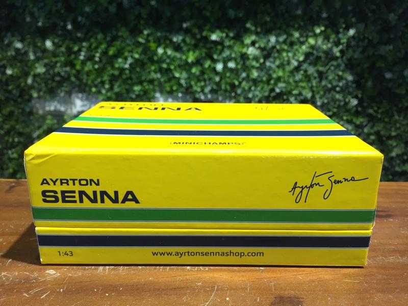 1/43 Minichamps A.Senna Lotus Honda 99T 1st Victory F1【MGM】