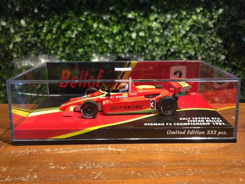 1/43 Minichamps Stefan Bellof Ralt Toyota RT3 F1 1981【MGM】