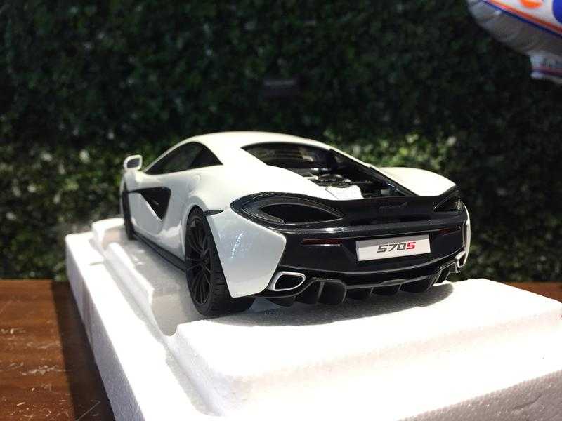 1/18 AUTOart McLaren 570S White 76041【MGM】