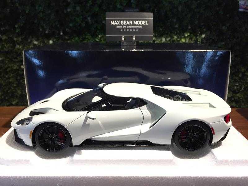 1/18 AUTOart Ford GT 2017 White 72941【MGM】