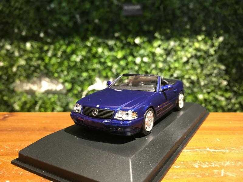 1/43 Minichamps Mercedes-Benz SL 1999 Blue 940033030【MGM】