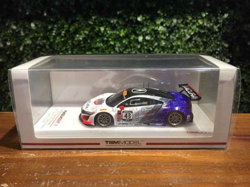 1/43 TSM Acura NSX GT3 #43 GT Class 2nd TSM430383【MGM】