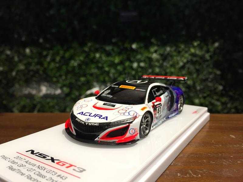 1/43 TSM Acura NSX GT3 #43 GT Class 2nd TSM430383【MGM】