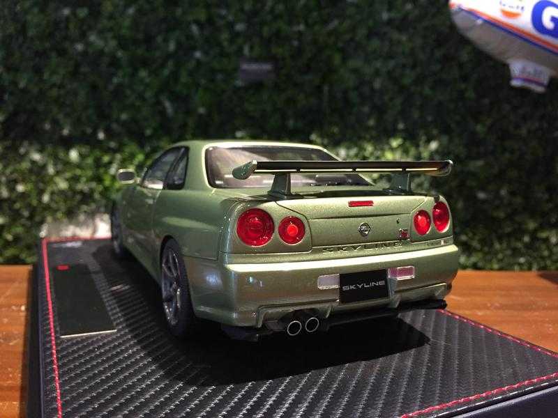 1/18 MakeUp Nissan Skyline GT-R R34 V-Spec ll IM030A【MGM】