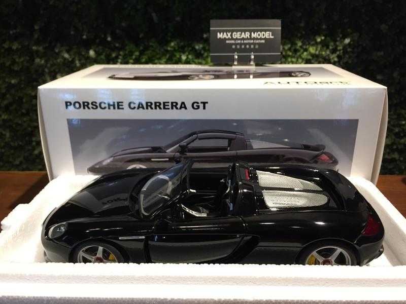 1/18 AUTOart Porsche Carrera GT Black 78047【MGM】