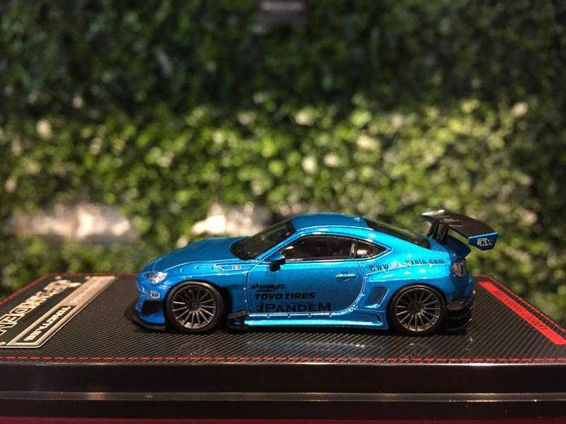 1/64 Ignition Model MPANDEM Toyota 86 V3 BlueMET IG1751【MGM】