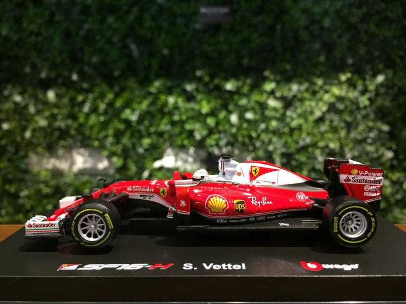 1/43 Bburago Ferrari SF16H #5 F1 2016 S.Vettel 1836804V【MGM】