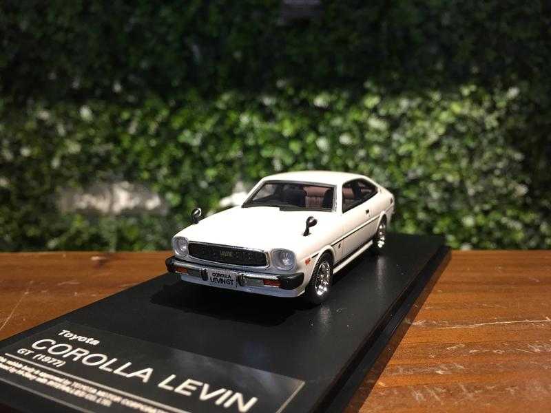 1/43 Hi-Story Toyota Corolla Levin GT 1977 HS228WH【MGM】