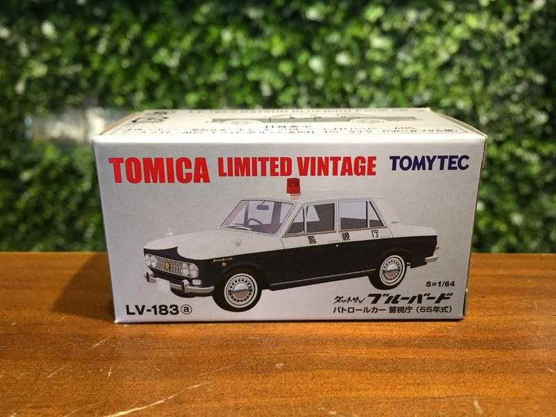 1/64 Tomica Datsun Bluebird Police Car 警視廳 LV-183a【MGM】