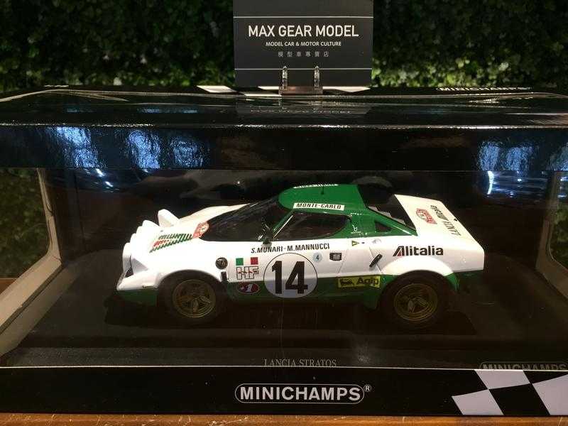 1/18 Minichamps Lancia Stratos HF #14 Winner 155751714【MGM】