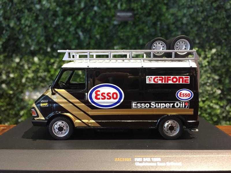 1/43 IXO Fiat 242 Van Rallye Assistance Esso RAC280X【MGM】