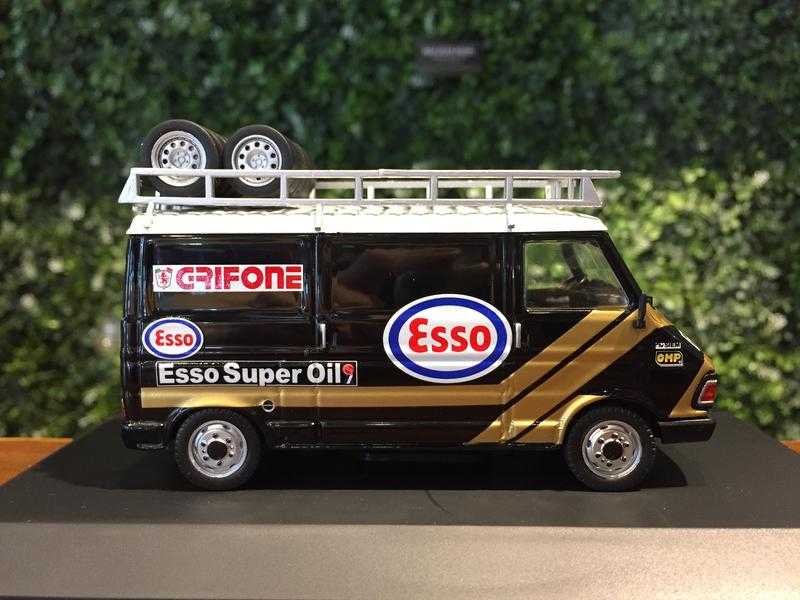 1/43 IXO Fiat 242 Van Rallye Assistance Esso RAC280X【MGM】