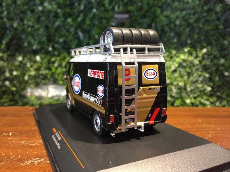 1/43 IXO Fiat 242 Van Rallye Assistance Esso RAC280X【MGM】