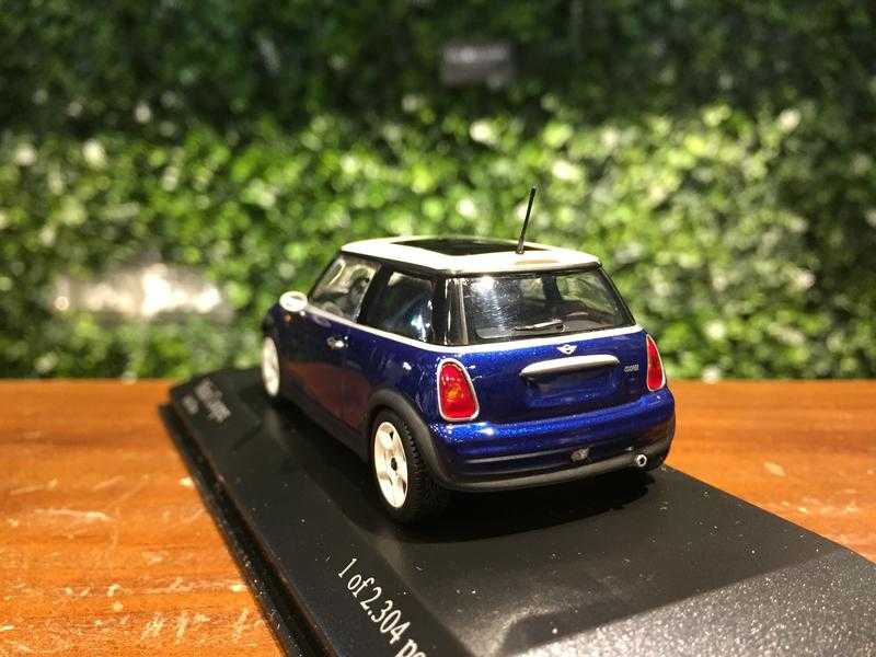 1/43 Minichamps Mini Cooper 2001 Blue 431138100【MGM】