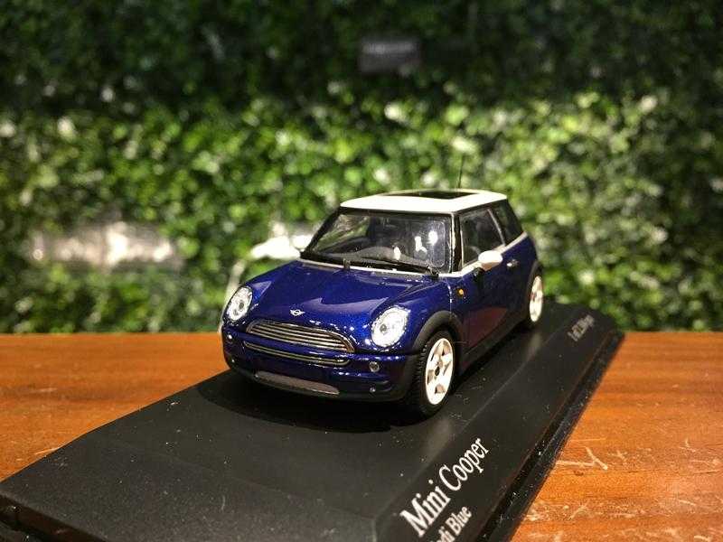 1/43 Minichamps Mini Cooper 2001 Blue 431138100【MGM】