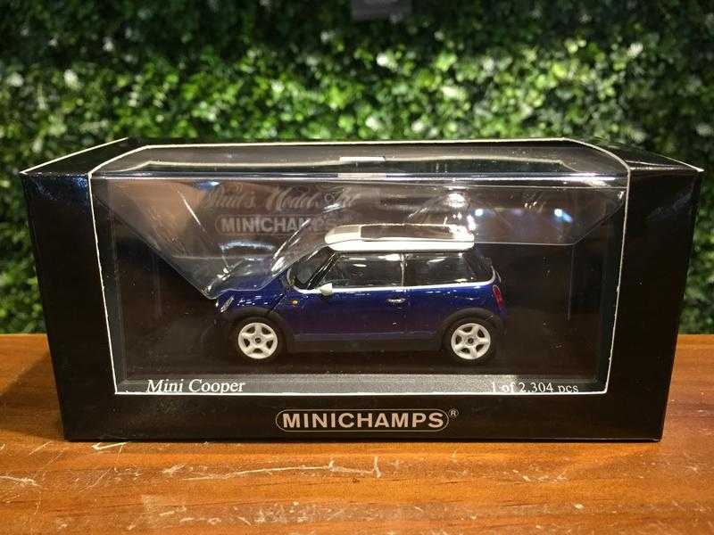 1/43 Minichamps Mini Cooper 2001 Blue 431138100【MGM】