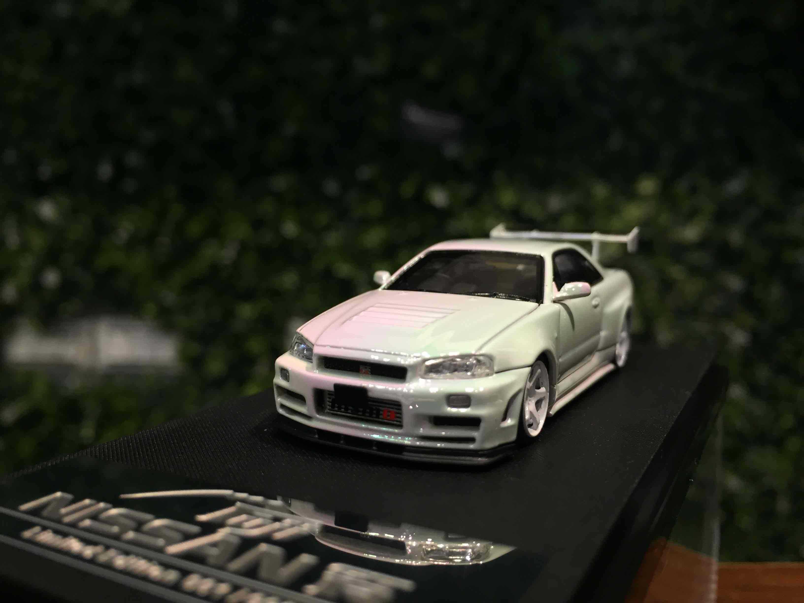 1/64 Fuji Nissan Skyline GT-R (R34) Nismo Z-tune White【MGM】