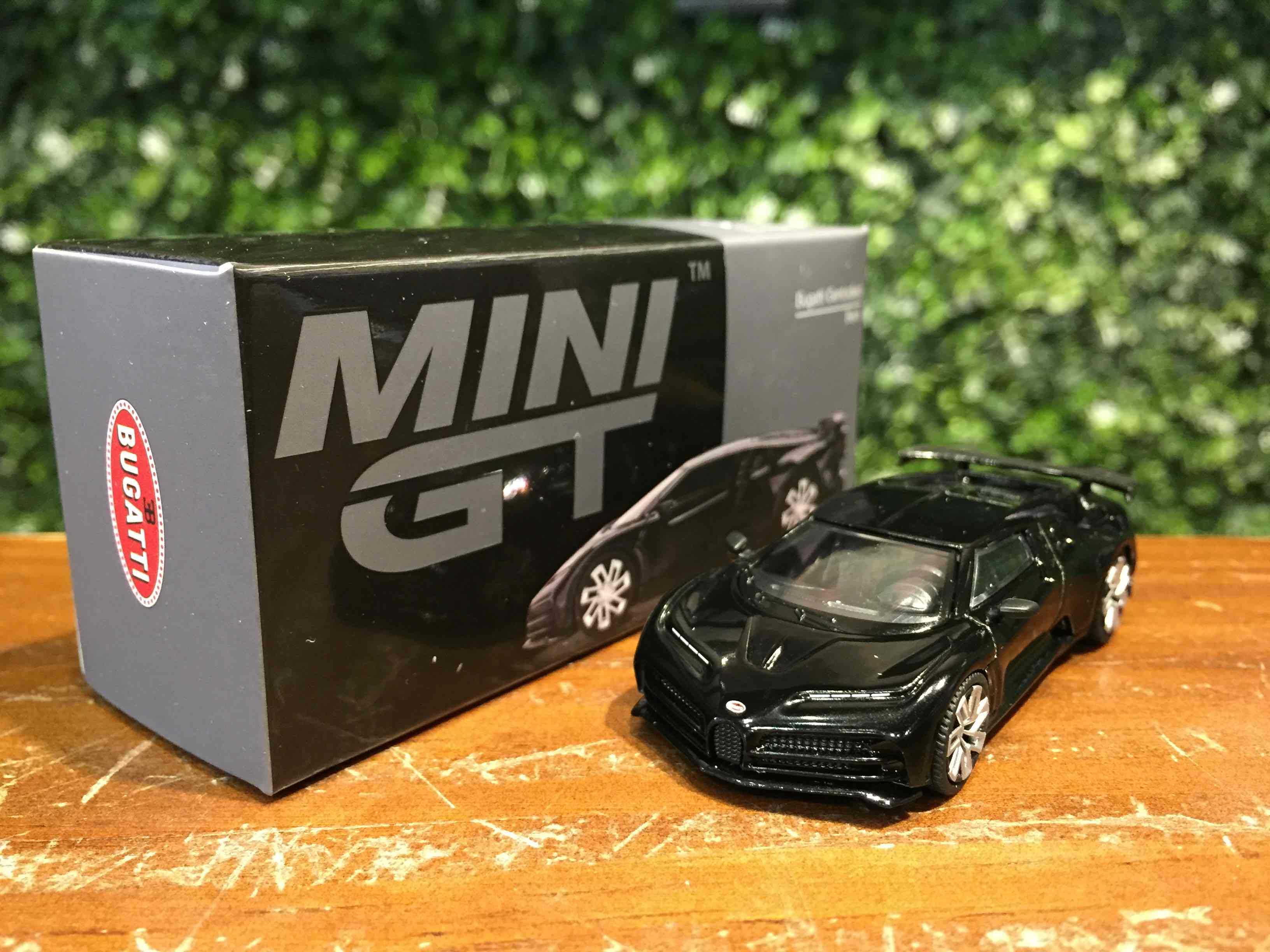 1/64 MiniGT Bugatti Centodieci Black MGT00466L【MGM】