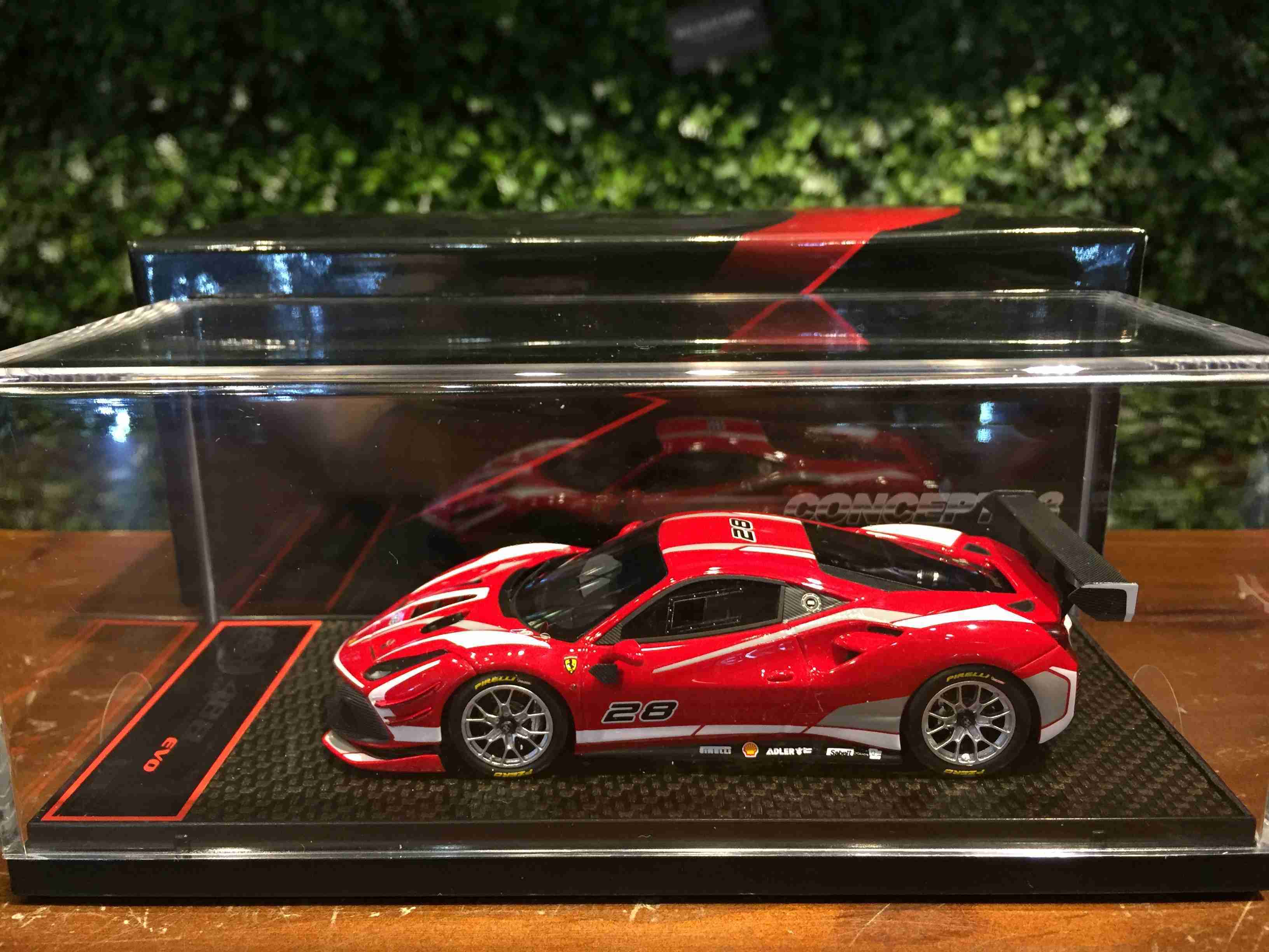 1/43 BBR Ferrari 488 Challenge 2020 BBRC237【MGM】