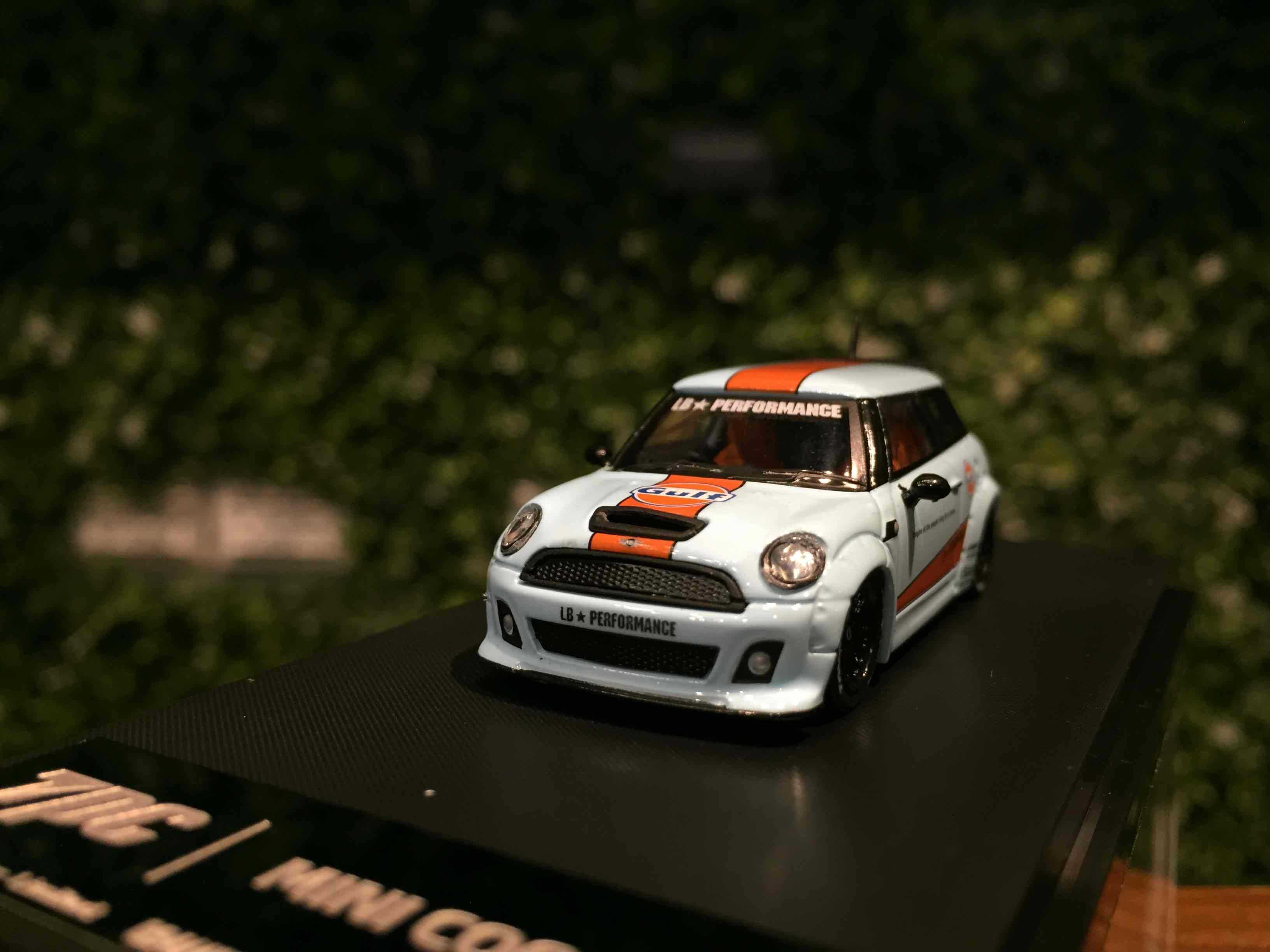 1/64 TPC LBWK Mini Cooper Gulf【MGM】