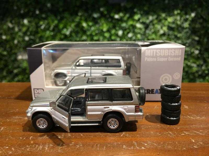 1/64 BM Creations Mitsubishi Pajero 2nd White 64B0024【MGM】