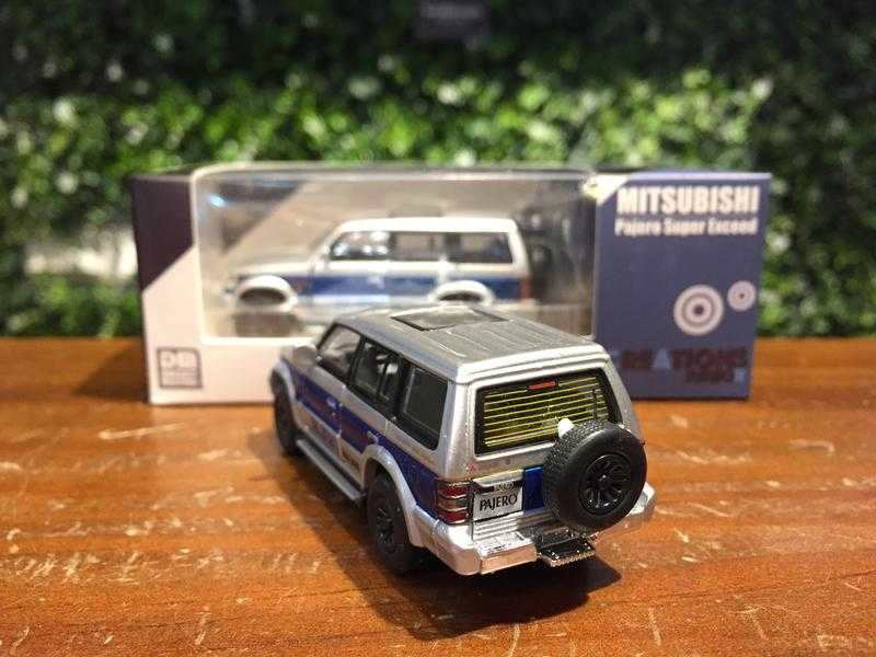 1/64 BM Creations Mitsubishi Pajero 2nd Blue 64B0037【MGM】