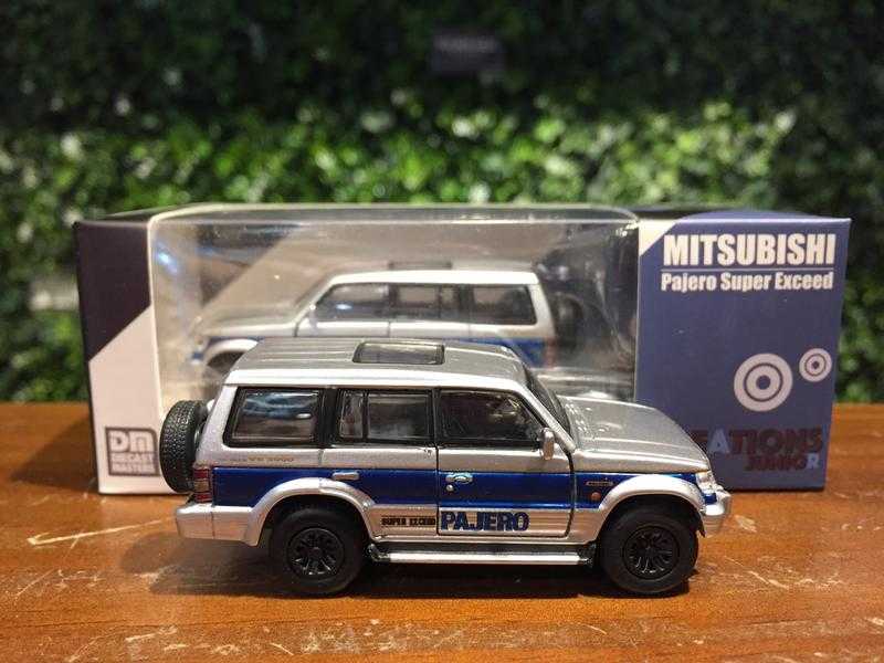 1/64 BM Creations Mitsubishi Pajero 2nd Blue 64B0037【MGM】