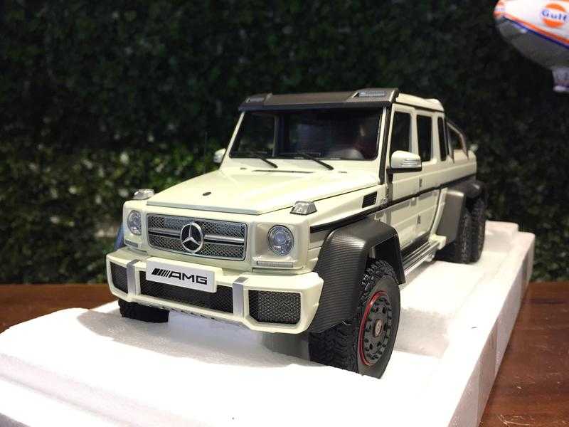 1/18 AUTOart Mercedes-Benz AMG G63 6x6 White 76307【MGM】