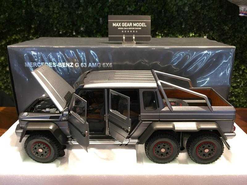 1/18 AUTOart Mercedes-Benz AMG G63 6x6 Matt Grey 76308【MGM】