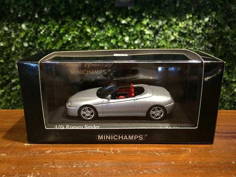 1/43 Minichamps Alfa Romeo Spider 2003 Silver 400120330【MGM】