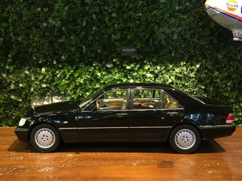 1/18 Norev Mercedes-Benz S320 (W140) 1997 Black 183721【MGM】