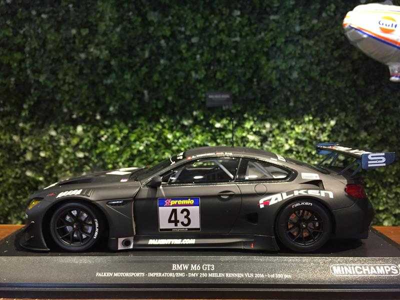 1/18 Minichamps BMW M6 GT3 #43 DMV 2016 153162643【MGM】