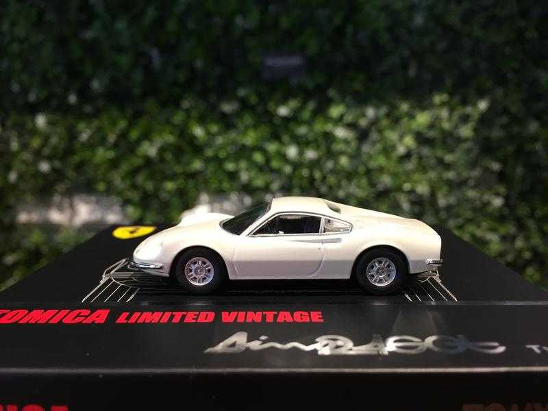 1/64 Tomica TLVN Ferrari Dino 246 GT Type E White【MGM】