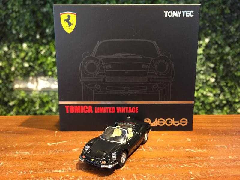 1/64 Tomica TLVN Ferrari Dino 246 GTS Black【MGM】