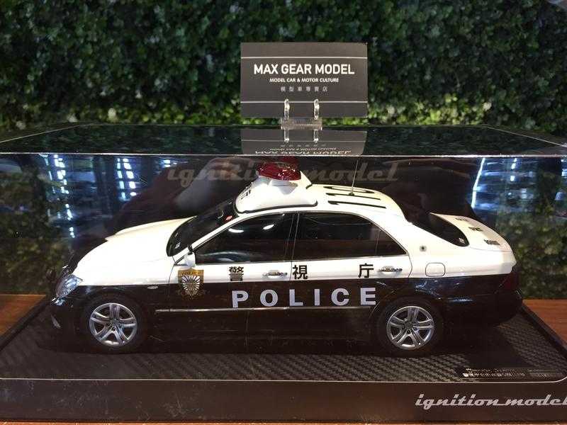 1/18 Ignition Model Toyota Crown (GRS180) Police IG1914【MGM】