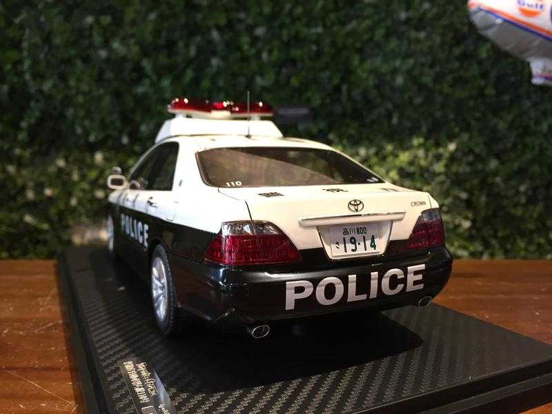 1/18 Ignition Model Toyota Crown (GRS180) Police IG1914【MGM】